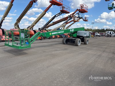 2017 Genie S-85 4WD Diesel Telescopic Boom Lift