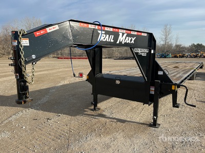 2025 Trail Maxx 40 ft T/A Gooseneck Remolque Portamaquinaria