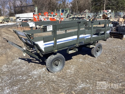 Myers Truck & Caster 92-15062 Platform Warehouse Cart Trailer