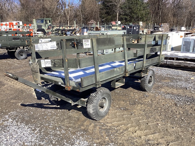 Platform Warehouse Cart Trailer