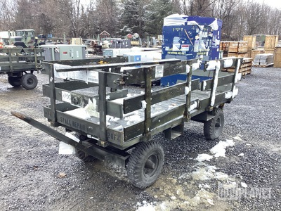 Platform Warehouse Cart Trailer