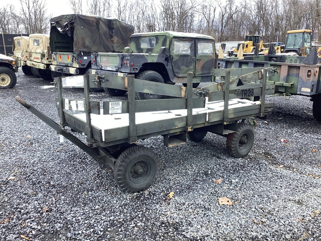 Platform Warehouse Cart Trailer