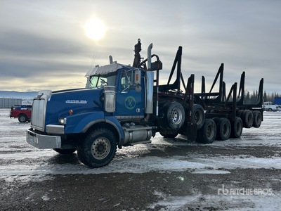 2007 Western Star 4900SA 8x6 ログトラック