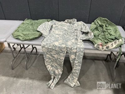 (22) Duffel Bags, (6) Clothing Bags, (14) Pairs of Coveralls & Assorted Items