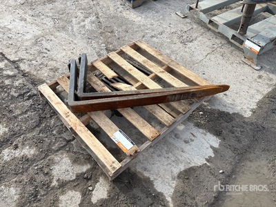 Quantity of (2) 48 in Lift Truck Forks