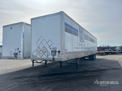 2016 Wabash DVHDHPC 53 ft x 102 in T/A Rimorchio furgonato