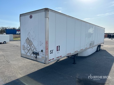 2012 Great Dane 53 ft T/A Van Trailer
