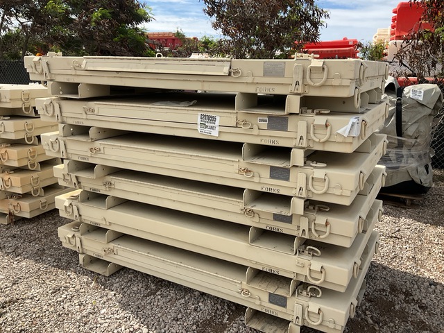 (6) Wel-Fab WFI-C130D Collapsible Storage Containers