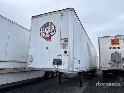 2004 Wabash 53 ft x 102 in T/A Van Trailer