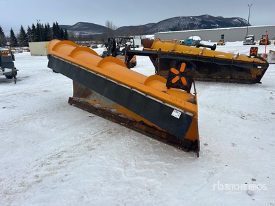 2021 GD 12 ft 8 in 1 Way Snow Plow - Fits Truck