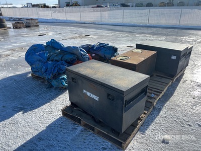 Quantity of (4) Job Site Box