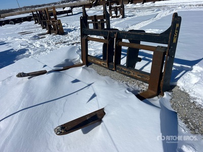 PSM 60 in 22800 lb Fourches pour chargeuses sur pneus