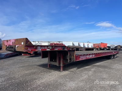 2008 Trail King 48 ft T/A Sliding Axle Trailer