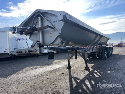 2019 Trail King TK70550 49 ft 5 Axle Side Dump Trailer