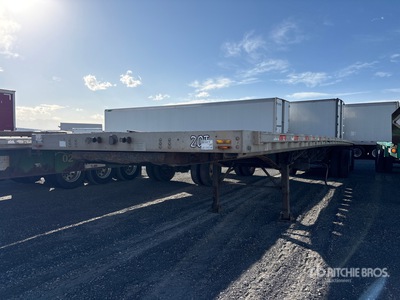 1999 Transcraft 48 ft T/A Flatbed Trailer