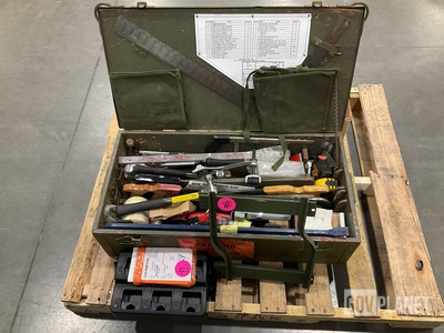 (1) Tool Kit, (1) Battery Charger, (4) Battery Retainers & Assorted Items