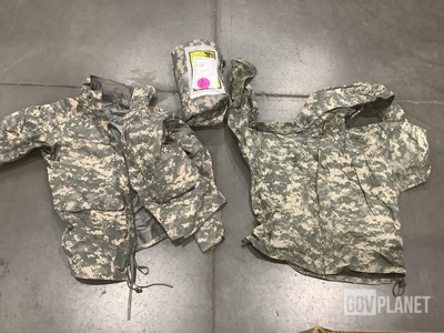 (3) Cold Weather Parkas, (37) Wet Weather Jackets & Assorted Items