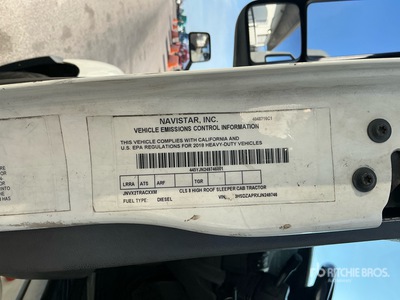 2018 International LT625 تراكتور شاحنة كابينة النوم (ثنائية المحور)