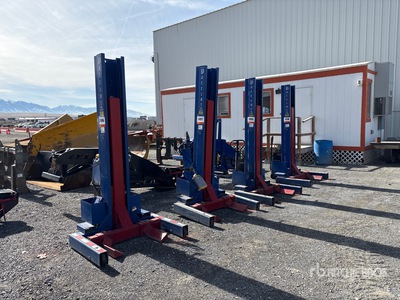 Quantity of (4) 20000 lb Portable Vehicle Lift