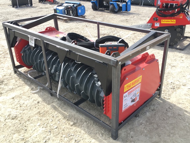 Raytree RMBD72ST Skid Steer Drum Mulcher - Unused