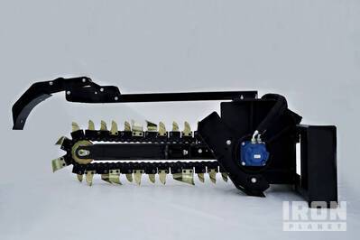 Greatbear Skid Steer Attachments - Trencher جرافة تسوية بدون توجيه (Unused)