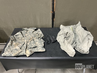 (8) Cold Weather Parkas, (9) Extreme Cold Weather Parkas & Assorted Items