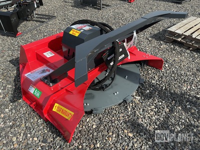 Raytree RMDM70 70" Skid Steer Disc Mulcher - Unused