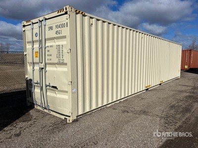 2025 40 ft High Cube Storage Container