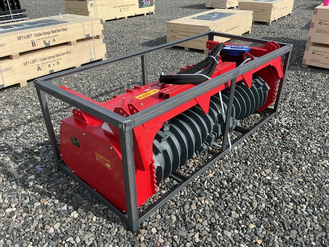 Raytree RMBD72 72" Skid Steer Drum Mulcher - Unused