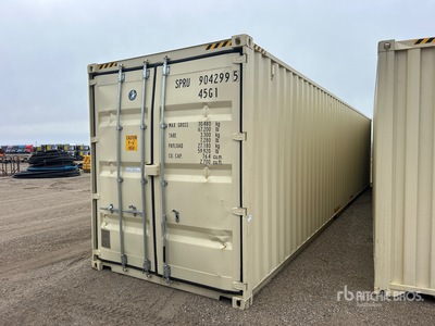 2025 40 ft High Cube Storage Container (Unused)