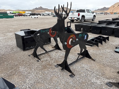 2025 Kit Containers AR500ATDEER Shooting Target (Unused)