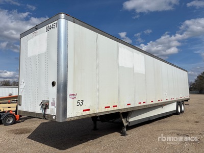 2015 Wabash DVCVHPC 53 ft x 102 in T/A Rimorchio furgonato