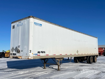 1992 Stoughton 48 ft x 102 in T/A Rimorchio furgonato