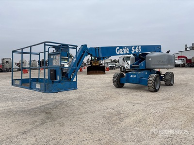 2007 Genie S-65 4WD Diesel Telescopische hoogwerker