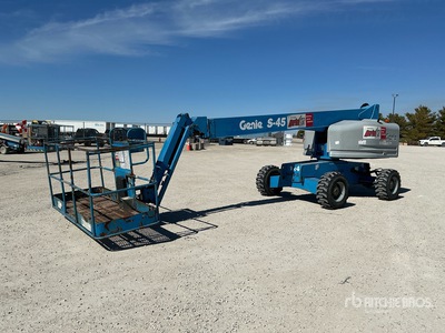 2010 Genie S-45 4WD Diesel Telescopic Boom Lift