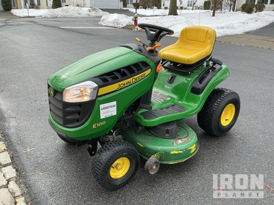 2020 John Deere E100 4x2 Ride-On Lawn Mower