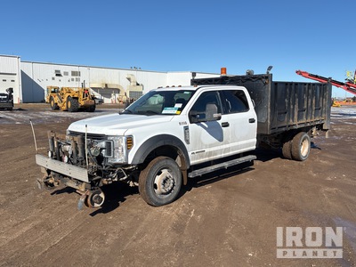 2019 Ford F-550 XLT 4x4 Crew Cab Hi-Rail Camion à Plateau
