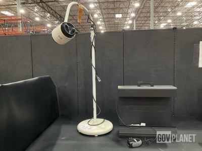 (4) Floor Lights & (1) Good-Lite Illuminated Cabinet