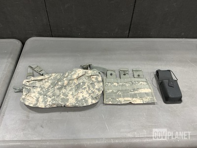 (75) M4 Three Mag Pouches, (47) Waist Packs & Assorted Items
