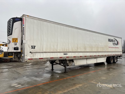 2018 Utility 53 ft x 102 in T/A Refrigerated Trailer