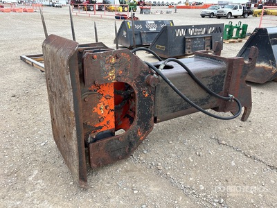 NPK C-8C 34 in Q/C Plate Compactor Attachment - Fits 200 Series Excavator