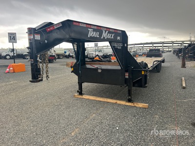 2025 Trailmax 40 ft T/A Gooseneck Remolque Portamaquinaria