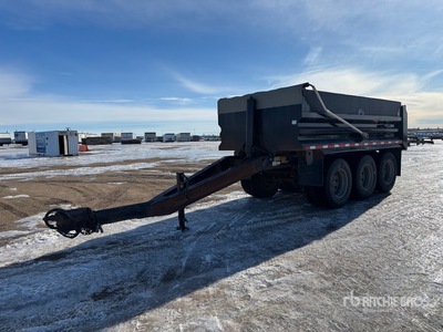 2018 Renn 17 ft Tri/A Pup Dump Trailer