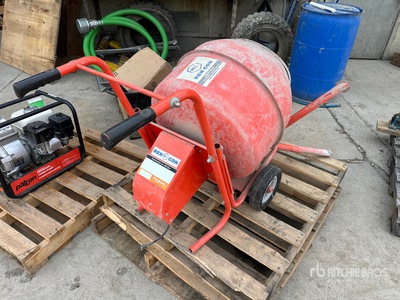 Electric Portable Concrete Mixer