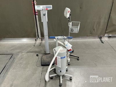 (1) Patient Scale, (1) Video Monitor & Assorted Items