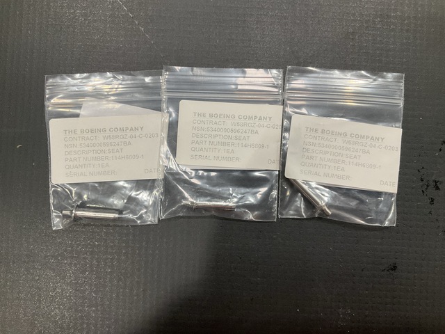 (40) Boeing 114H6809-1 Helical Compression Spring Seats