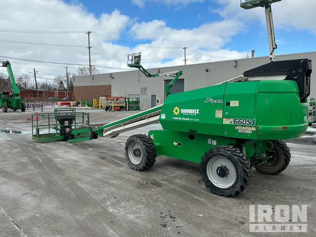 2017 JLG 660SJ 4WD Diesel Telescopic Boom Lift in Peninsula, Ohio ...
