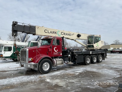 National 18103 40 ton on 2009 Peterbilt 367 8x6 Tri Drive Boom Truck