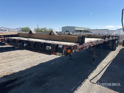 1991 Frell 48 ft T/A Flatbed Trailer