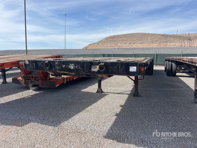 1996 Fontaine 50 ft T/A Flatbed Trailer